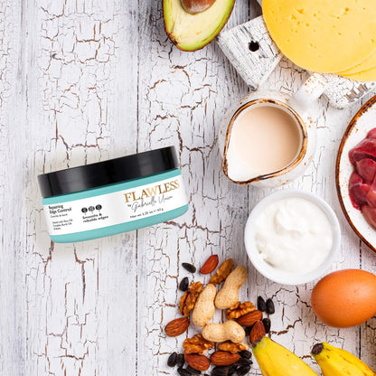 Flawless by Gabrielle Union - Repairing Edge Control, with Biotin and Rice Oil Complex for Curly and Coily Hair, 2.25 OZ