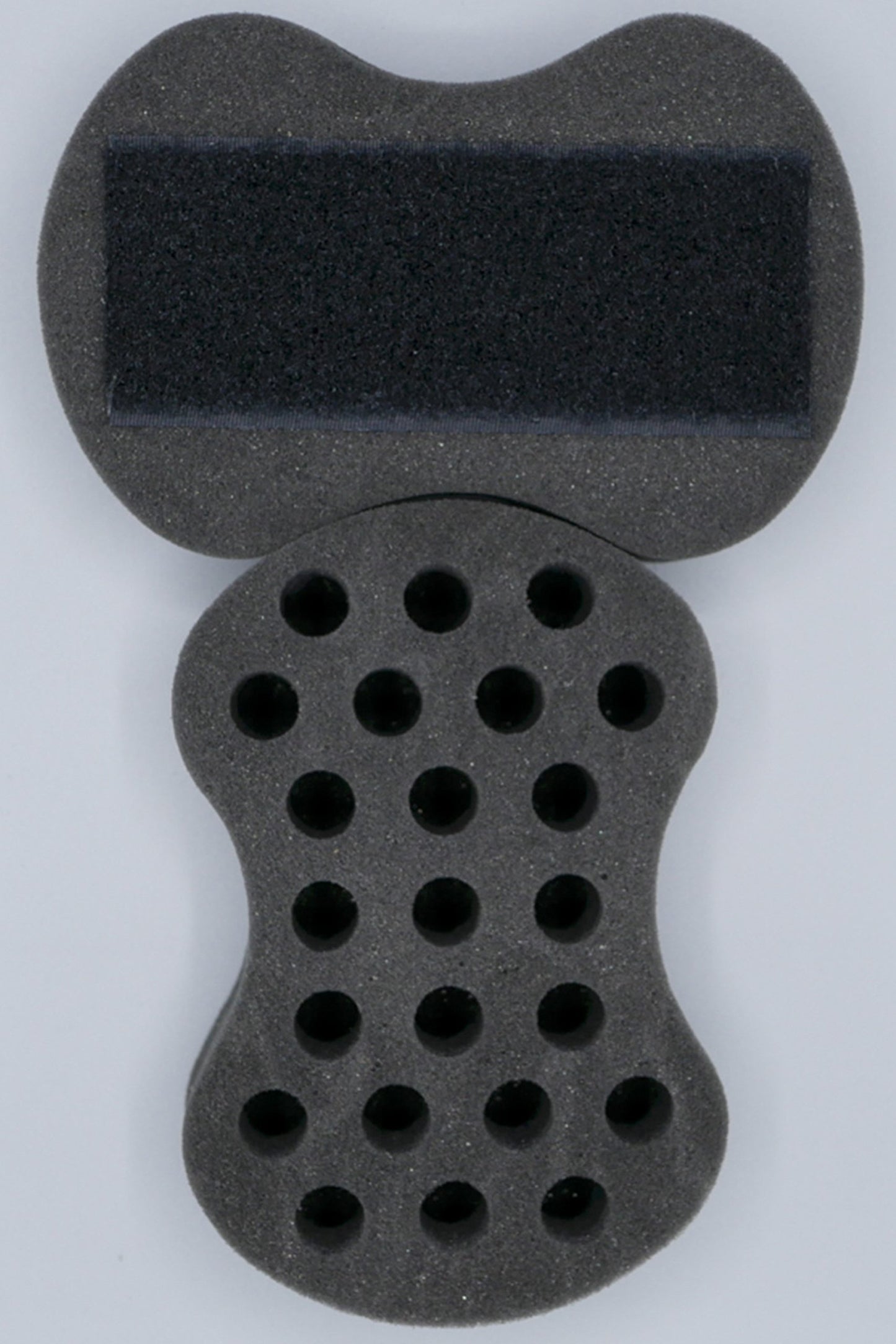 Nudred Replacement Sponge for the Wooden Interchangeable Hair Sponge, For Black Men & Women With Natural, Afro Hair, Large Holes to Twist and Curl Freeform Dreads, Coils, Curls, Twists & Beards