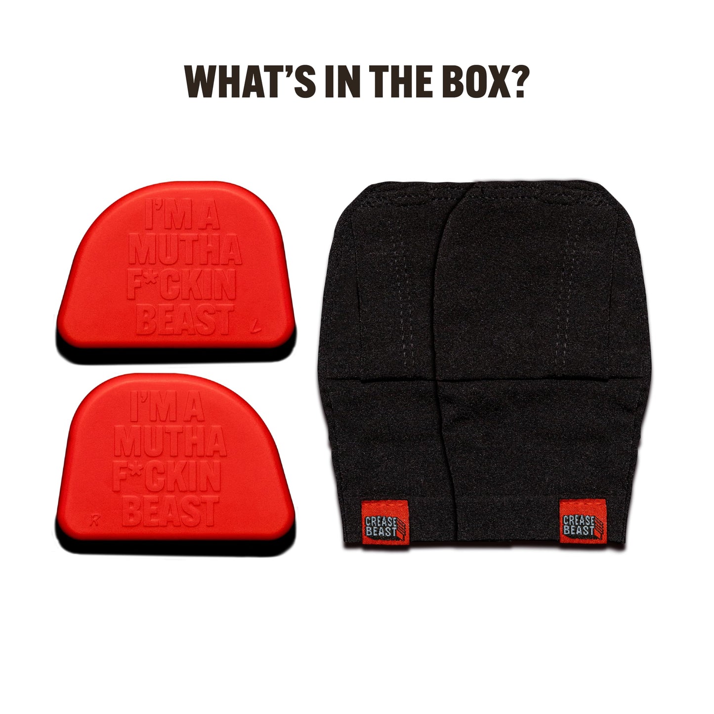 Crease Beast Memory Foam Shoe Crease Protector - Stops Creases in New & Old Shoes - for Jordan’s, Dunks, Air Force for Men’s Sizes 13-16 - XL