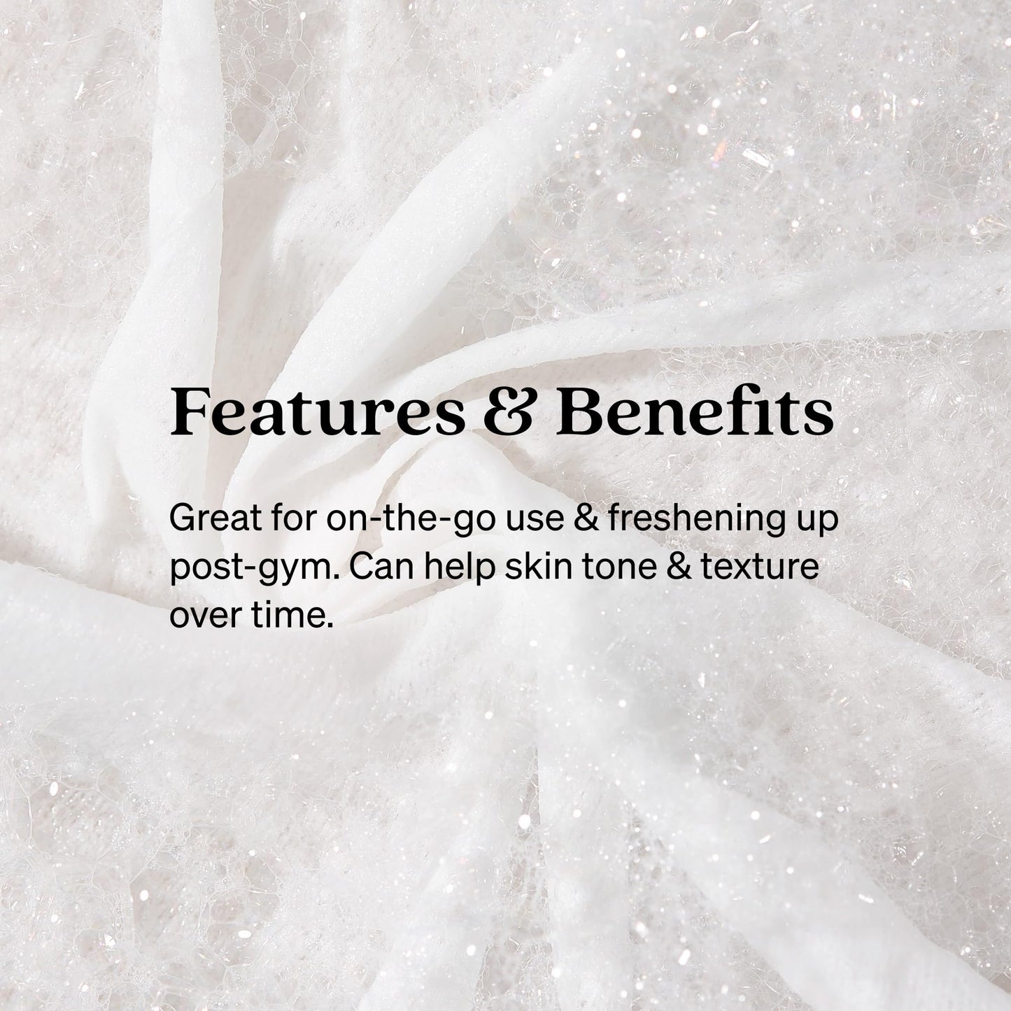 Loved01 Face & Body Salicylic Acid Cleansing Wipes, John Legend Skincare, Oil & Fragrance-Free, No-Rinse, Suitable for Blemish-Prone Skin, 24 wipes