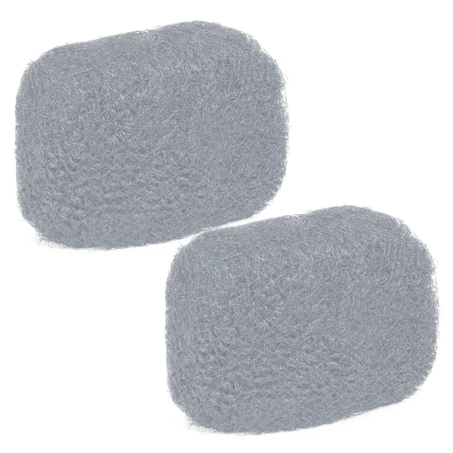 Locsanity Afro Kinky 100% Bulk Natural Human Hair - Braiding Hair for Dreadlocks, Loc Repair, Dreadlock Extensions, Twists, Braids - 8 Inches Long, 1 Oz 100% Grey