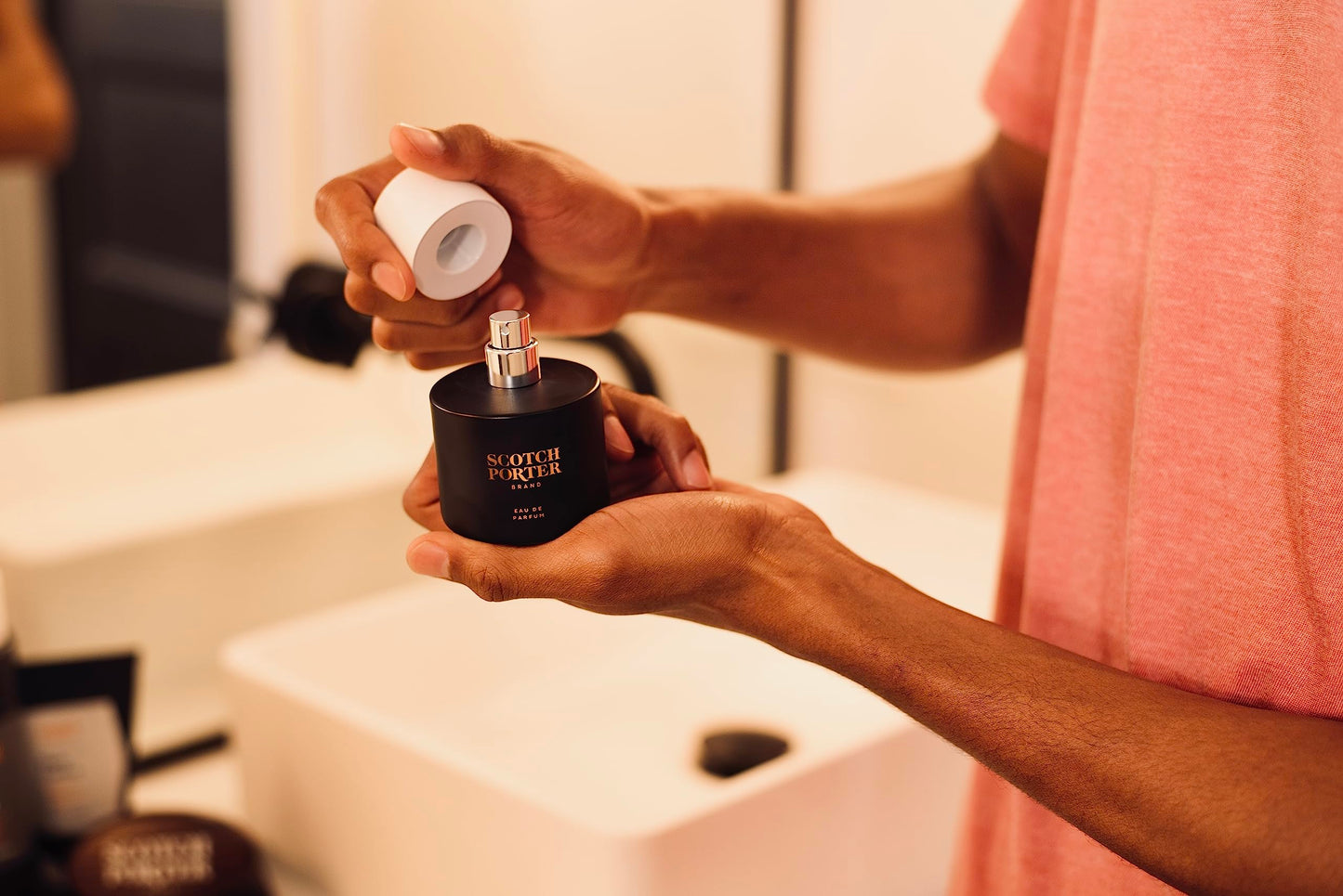 Scotch Porter Porter House Cologne | Eau de Parfum for Men | Fresh Greens & Amber Woods | Warm Spice, Cashmere Musk | Free of Parabens, Sulfates & Silicones | Vegan | 50 mL