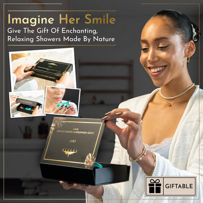 Crafts And The City Luxury Shower Steamers Aromatherapy 6 Pack Gift Set -Made in USA Essential Oil Shower Bath Bombs for Women- Best Womens Luxe Shower Fizzies Scents Vapor Pods Melts Soothers