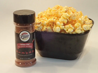 Lillie's of Charleston All Purpose Seasoning 2 pk | Ho-Lotta (Mild) + Hissy Fit (Hot) | Great for Pork Chicken Steak Ribs Popcorn Eggs | Keto Non-GMO No Preservatives Vegan| (2 pack shaker top - 7oz)