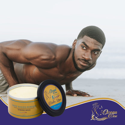 OCEAN VIEW DEEP WAVES POMADE-360 Wave Pomade and Wave Grease Essentials