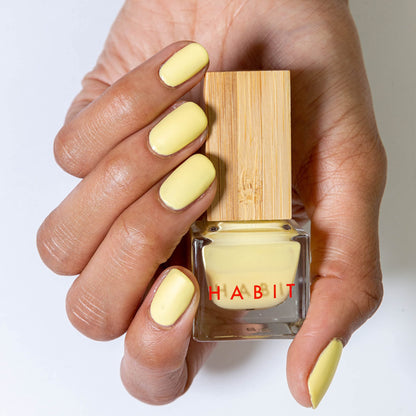 Habit Cosmetics | Vegan, Toxin-Free & Sustainably Packaged Nail Polish - Yellow -.3oz (Daisy Chain)