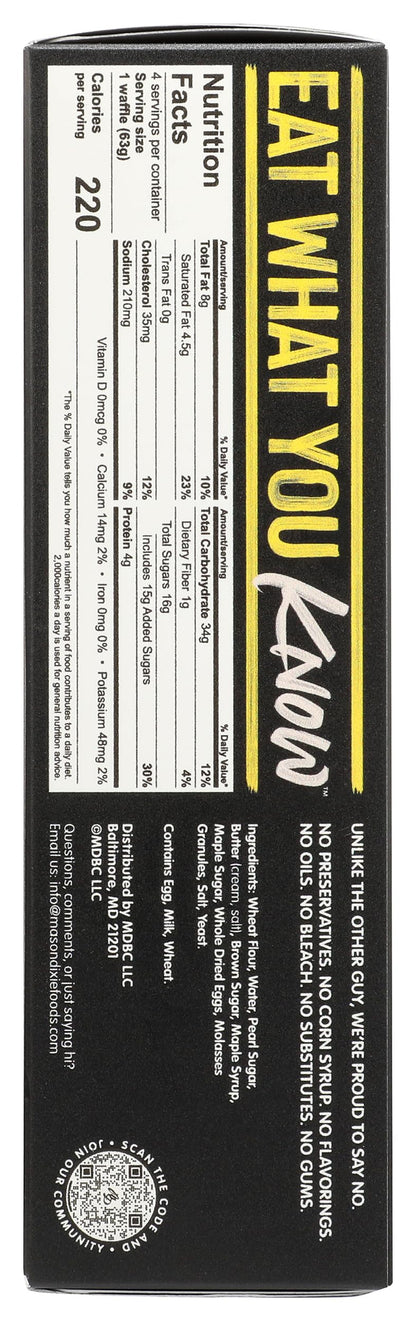 MASON DIXIE BISCUIT CO Maple Liege Waffles, 8 OZ