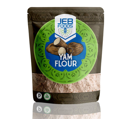 Yam flour – Nigerian Amala/Elubo flour 4lbs bag (Dioscorea rotundata) gluten-free, grain free, non-gmo, nut-free, 100% natural, naturally grown, vegan, Kosher.