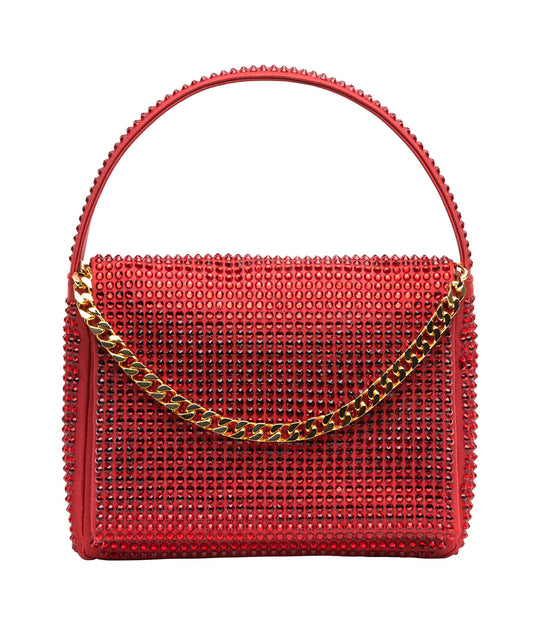 Liselle Kiss Taylor Bag, Red Crystal