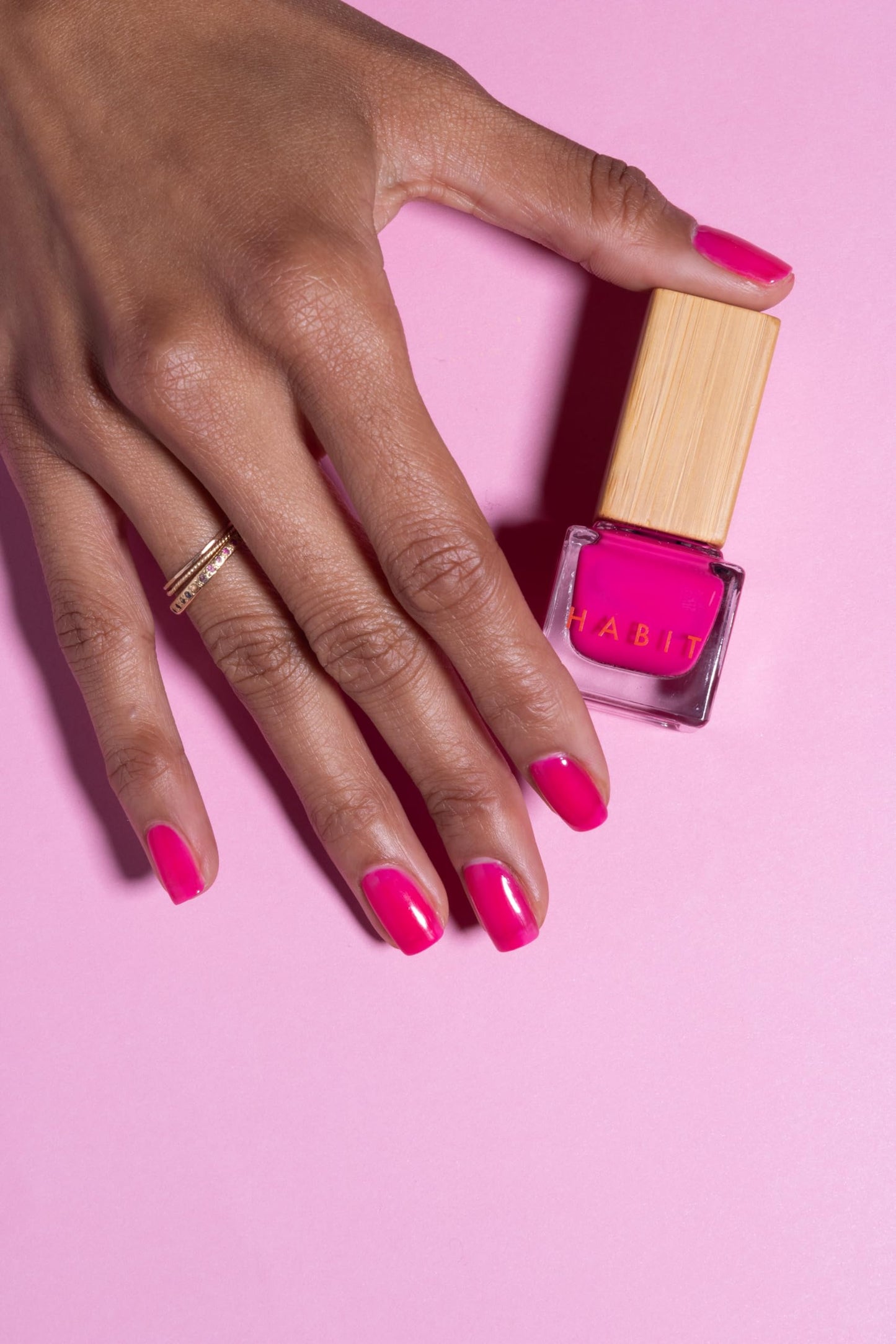 Habit Cosmetics | Vegan, Toxin-Free & Sustainably Packaged Mini Nail Polish Trio - Baby Trio - 0.3 oz (Bahama Mami)