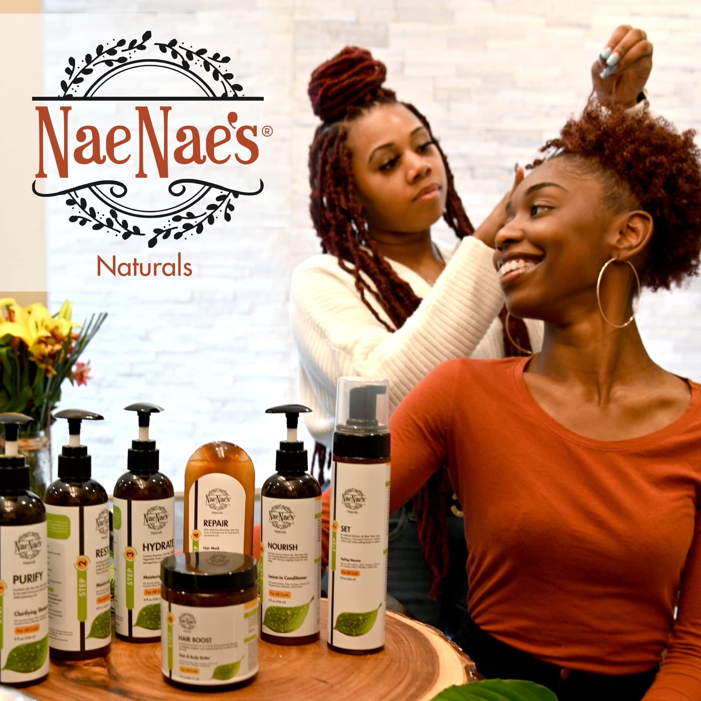 Nae Nae's Hair Boost - Handmade Hair & Body Butter Conditioner, Hair Thickening Treatment and Moisturizer with 19 Natural Ingredients (9oz)