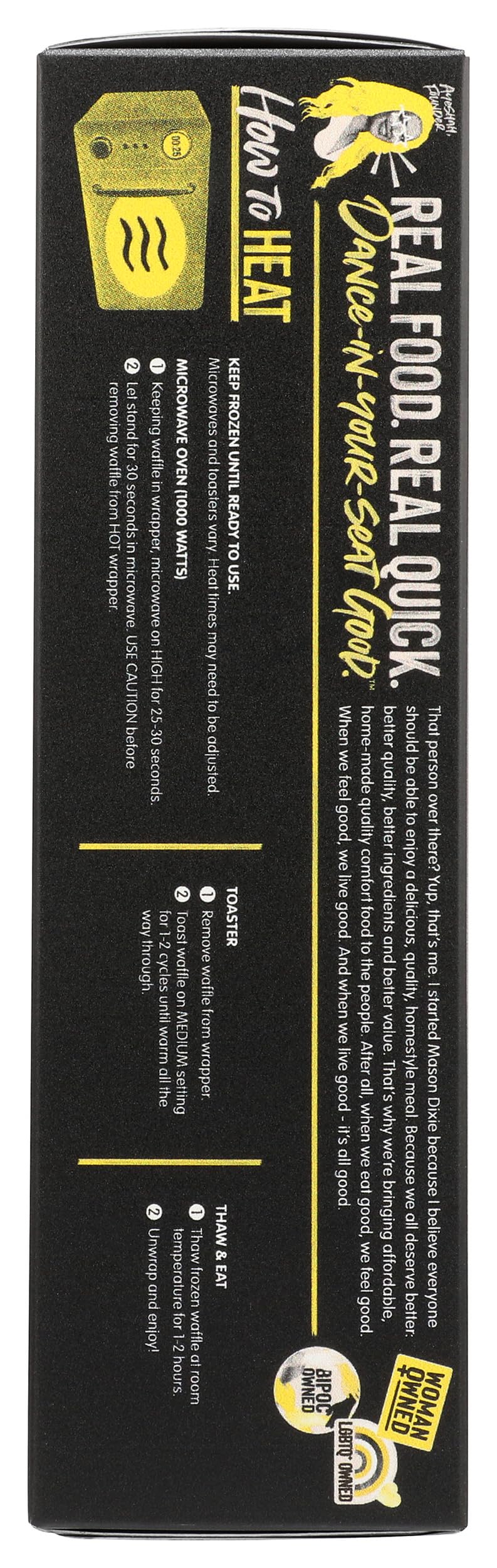 MASON DIXIE BISCUIT CO Maple Liege Waffles, 8 OZ