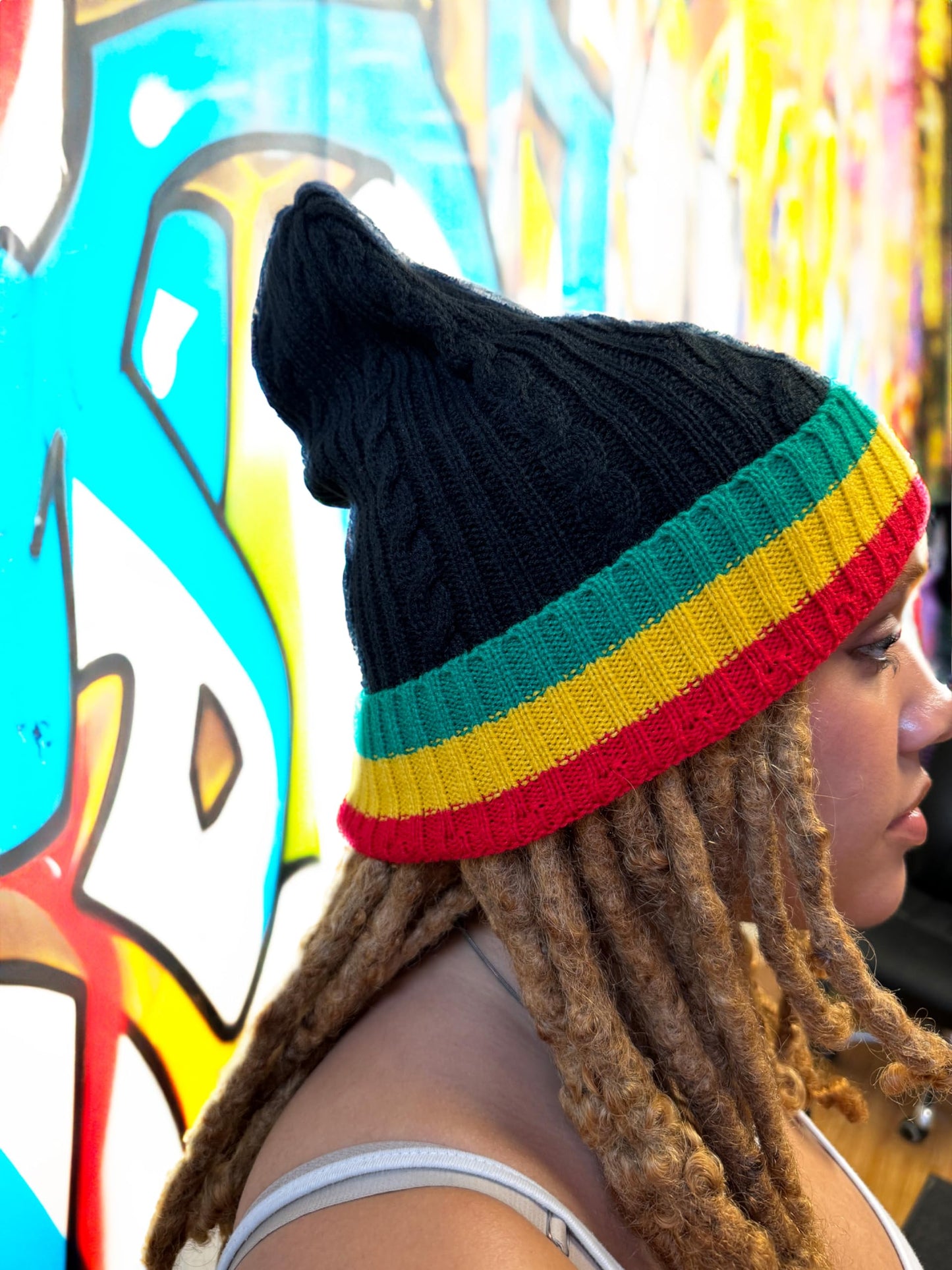 Beanie Tam Rasta Hat (red, Green, Yellow, Black)