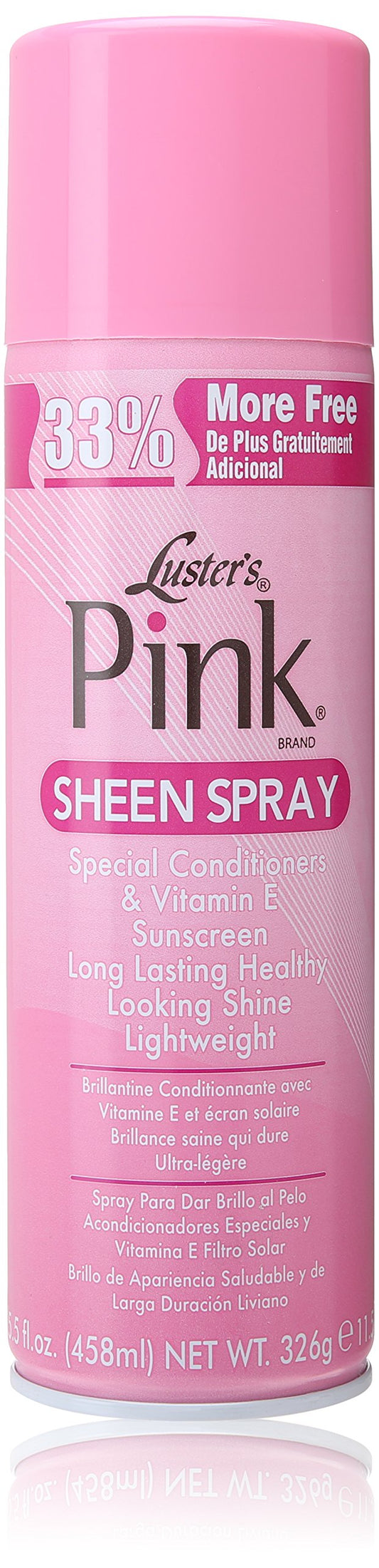 Luster's Pink Sheen Spray, 11.5 Ounce