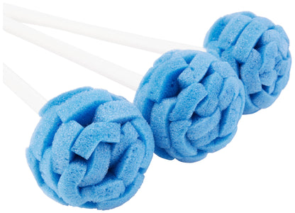 Compac Home Water Bottle Wand 12 inch Long Handle Sponge Petals Brush/Clean Thermos, Coffee Mugs, Sport Bottles, 3 Count