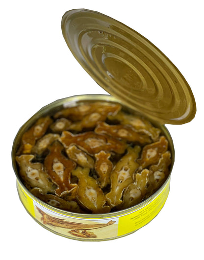 Canned Norwegian Stockfish Cod with Sunflower Oil