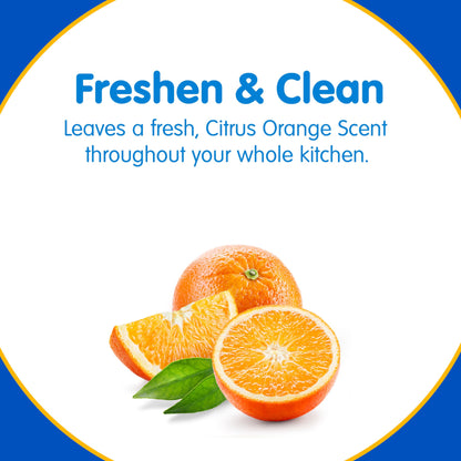 COMPAC HOME Plink Garbage Disposal Cleaner and Deodorizer, Air Fresheners for Garbage Disposal, Orange Scent, Home Cleaning Products for Kitchen Sink and Clogged Drains, Pack of 2 - 40 Count Total