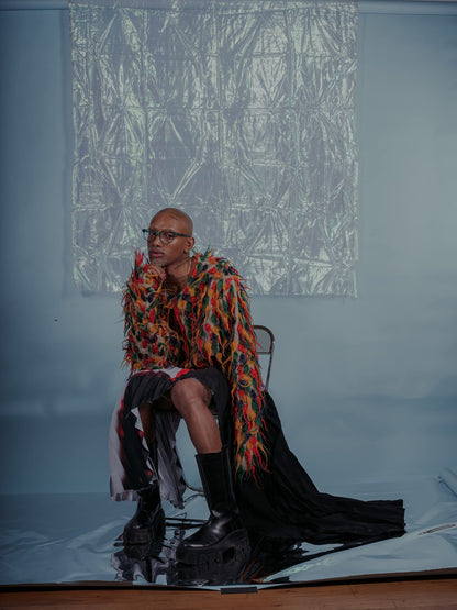 Coco and Breezy Genius Square Prescription Eyewear Frames, 105/Teal/Green, 51mm, 19mm, 148mm