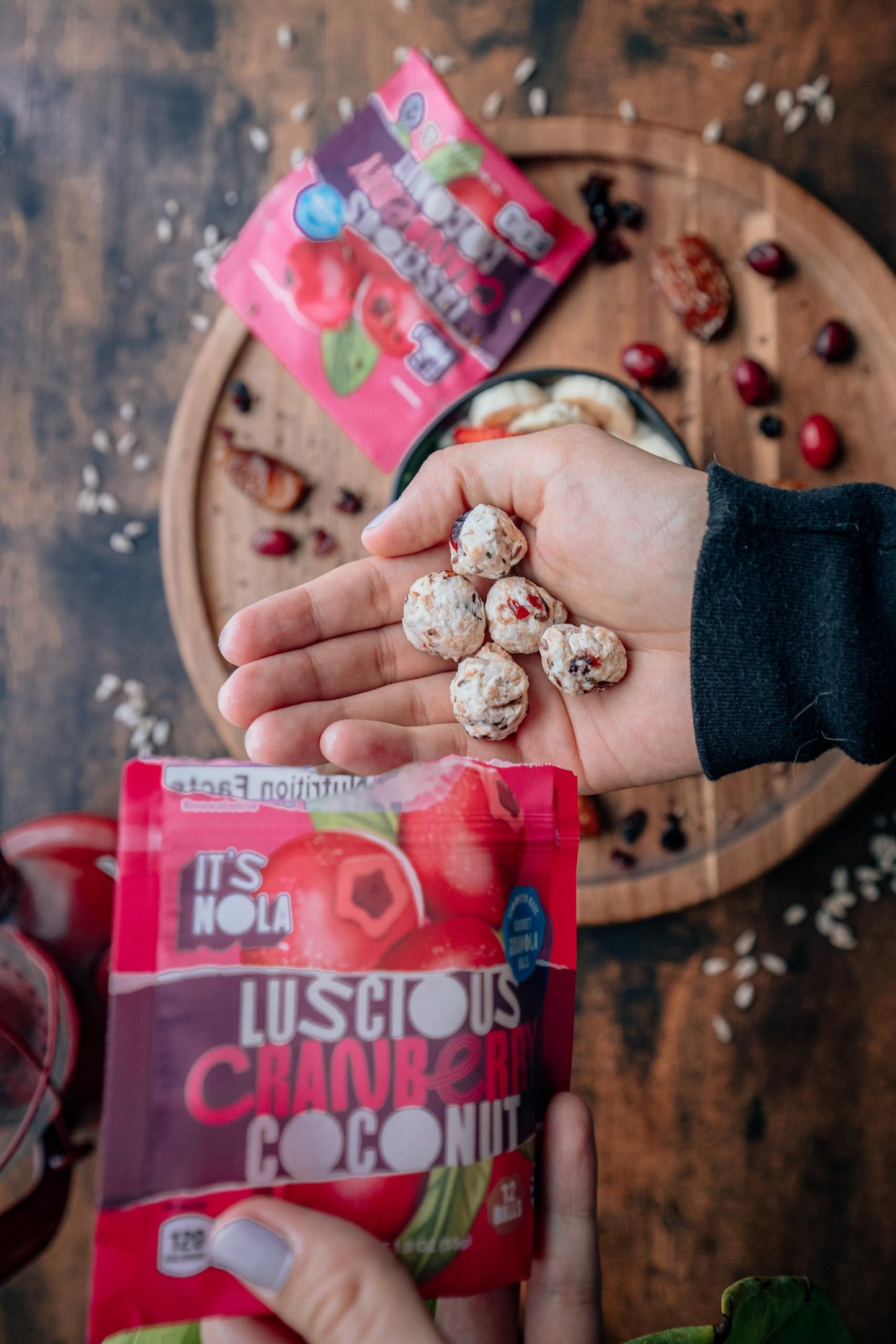 Luscious Cranberry Coconut | Granola Bites | 6 PACK