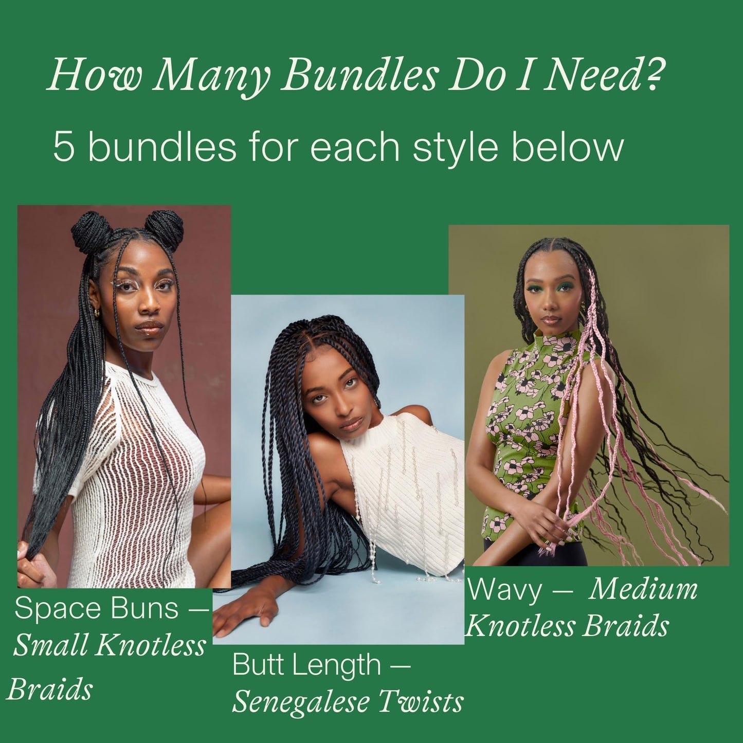 Rebundle plant-based braiding hair - Non-toxic, Eco-Friendly, and Hypoallergenic | Natural-Looking | Lightweight | Biodegradable | Best for: Box Braids, Knotless, Twists, Cornrows (Ocean, 22")