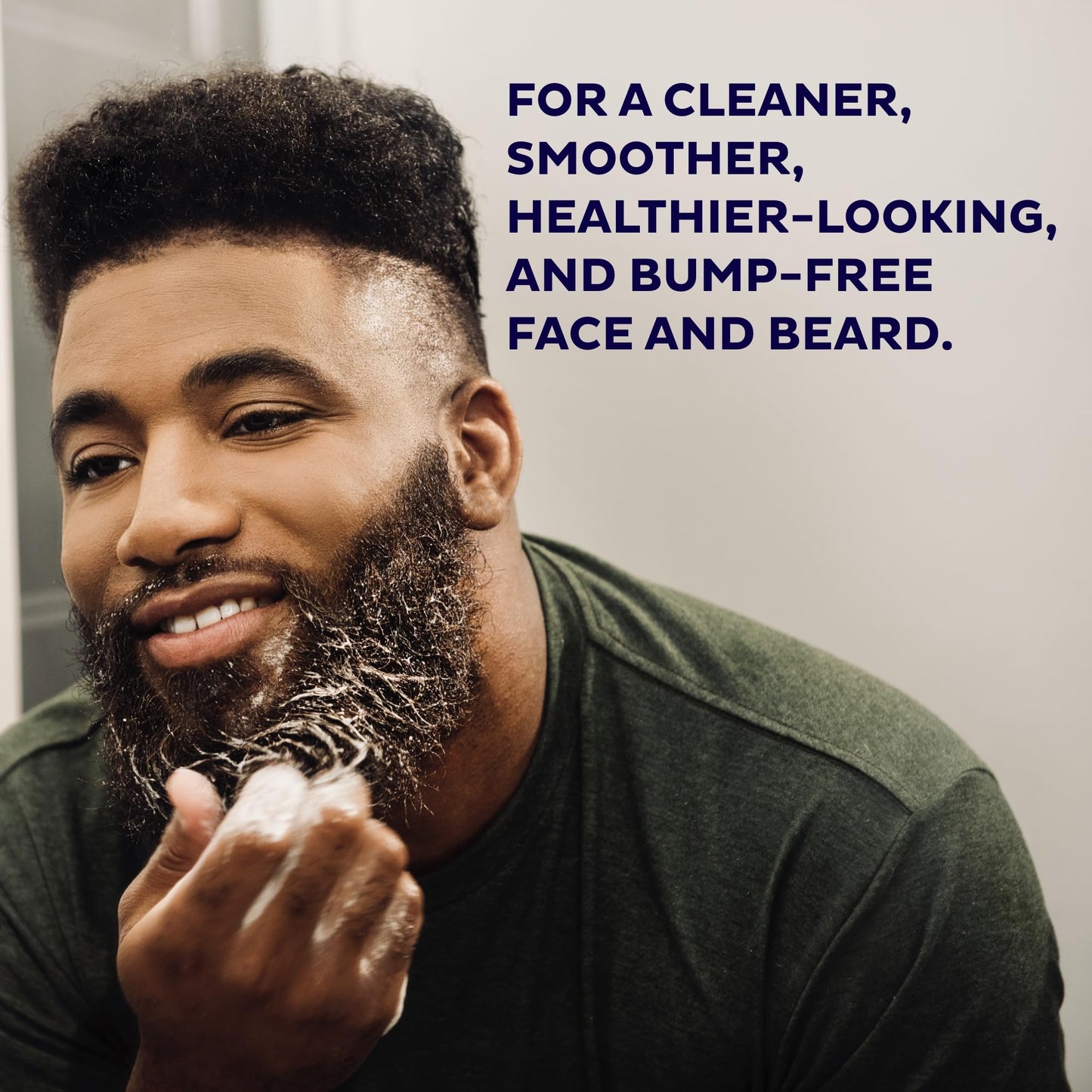 Scotch Porter Exfoliating Beard Wash & Face Cleanser for Men, Travel Friendly | Formulated with Non-Toxic Ingredients, Free of Parabens, Sulfates & Silicones | Vegan | 2.17 oz Bottle