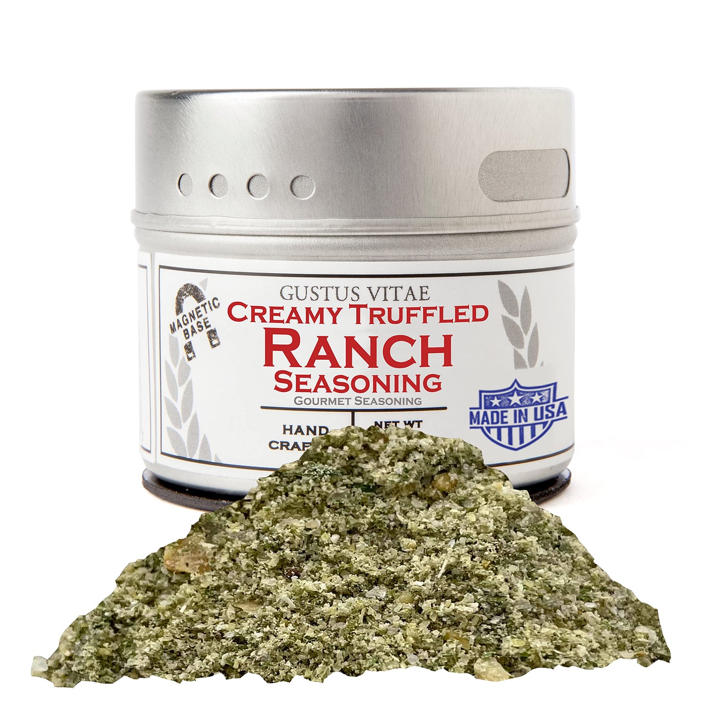 All Ranch Everything Seasoning Collection | 4 All Natural Gourmet Ranch Spice Blends | For Every Occasion | Super Premium, Non GMO | No MSG or Fillers | Artisanal Ranch Mixes | Gustus Vitae