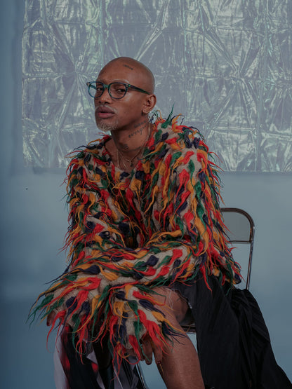 Coco and Breezy Genius Square Prescription Eyewear Frames, 105/Teal/Green, 51mm, 19mm, 148mm