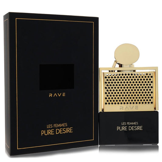 Lattafa Rave Pure Desire Gold by Lattafa - Eau De Parfum Spray (Unboxed) 3.4 oz