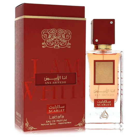Ana Abiyedh I Am White Scarlet by Lattafa - Eau De Parfum Spray (Unisex Unboxed) 2.0 oz