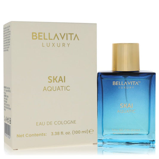Bellavita Luxury Skai Aquatic by Bellavita - Eau De Cologne Spray (Unboxed) 3.38 oz