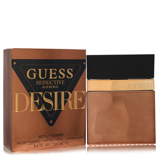 Guess Seductive Desire by Guess - Eau De Toilette Spray (Unboxed) 3.4 oz