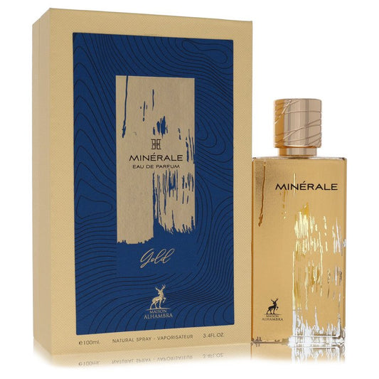 Maison Alhambra Minerale Gold by Maison Alhambra - Eau De Parfum Spray (Unboxed) 3.4 oz