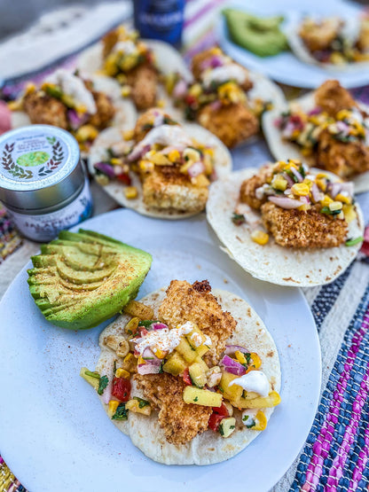 Everything But The Taco Seasoning | Gourmet Spice Blend | Non GMO, All Natural | Handmade in Small Batches in USA | Artisanal Seasoning Mix | Magnetic Tin | GLP-1 Friendly | Sustainably Sourced Rub | Ultra Premium | Gustus Vitae | #841