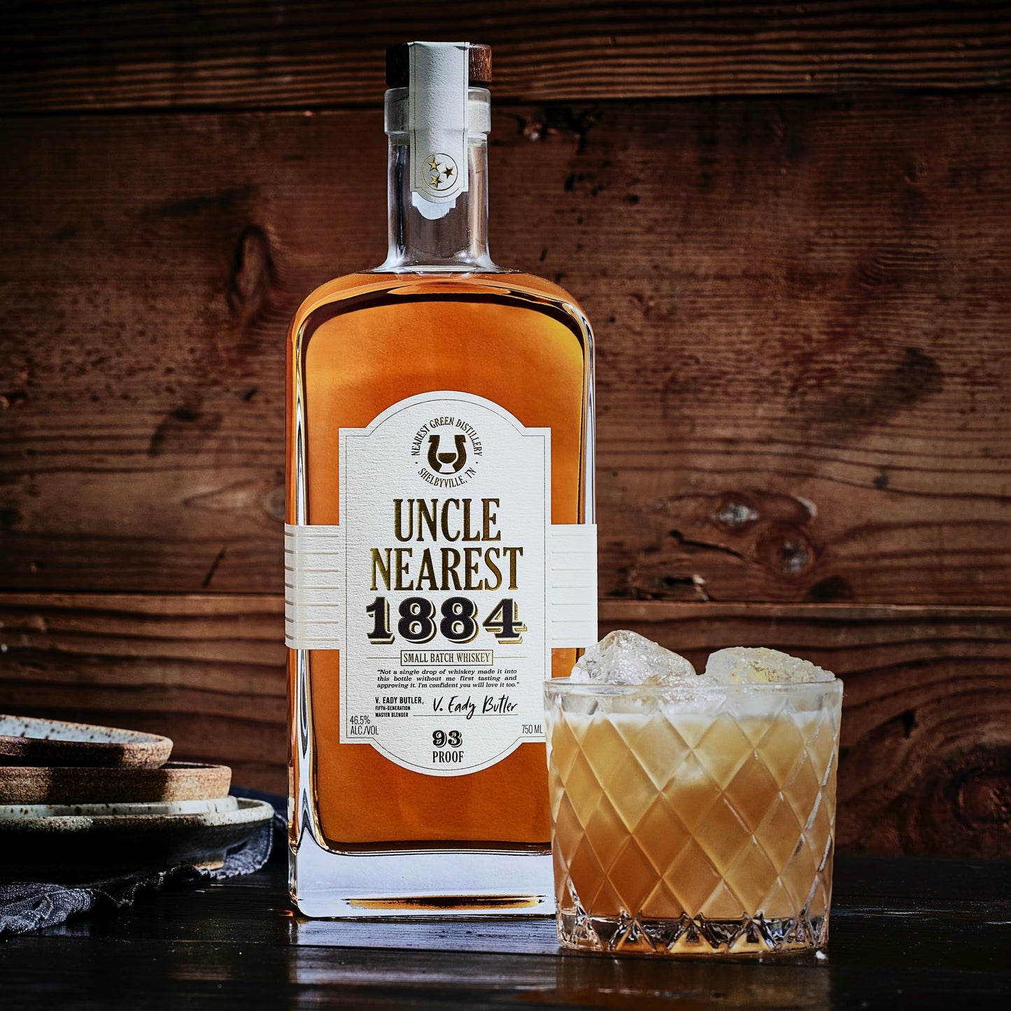 Uncle Nearest 1884 Small Batch Whiskey, 93 Proof, 750 Ml Not Applicable, 93.00 Proof, 750 Ltr