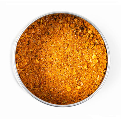 Fancy AF BBQ Rub | Gourmet Seasoning | Artisanal Spice Blend | 7.5 oz (212g) | All Natural | Non GMO | Small Batch | No MSG or Artificial Ingredients | Bougie BBQ | Gustus Vitae | #812