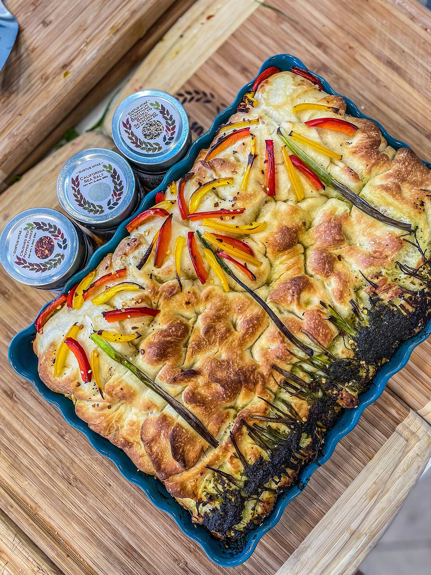 Luxury Beginner Cook Collection | Gourmet Seasonings & Rubs | All Natural, Non GMO | Small Batch | Artisanal Spice Blends | Gustus Vitae