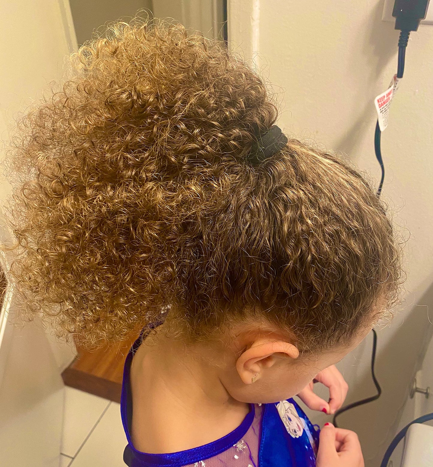 Kids & Toddlers Curl Cream 10 oz for Girls, Boys, Toddlers, Biracial Hair - Curl Enhancing Frizz Control - Moisturizing Cream, Thin To Thick Wavy and Curly Hair -