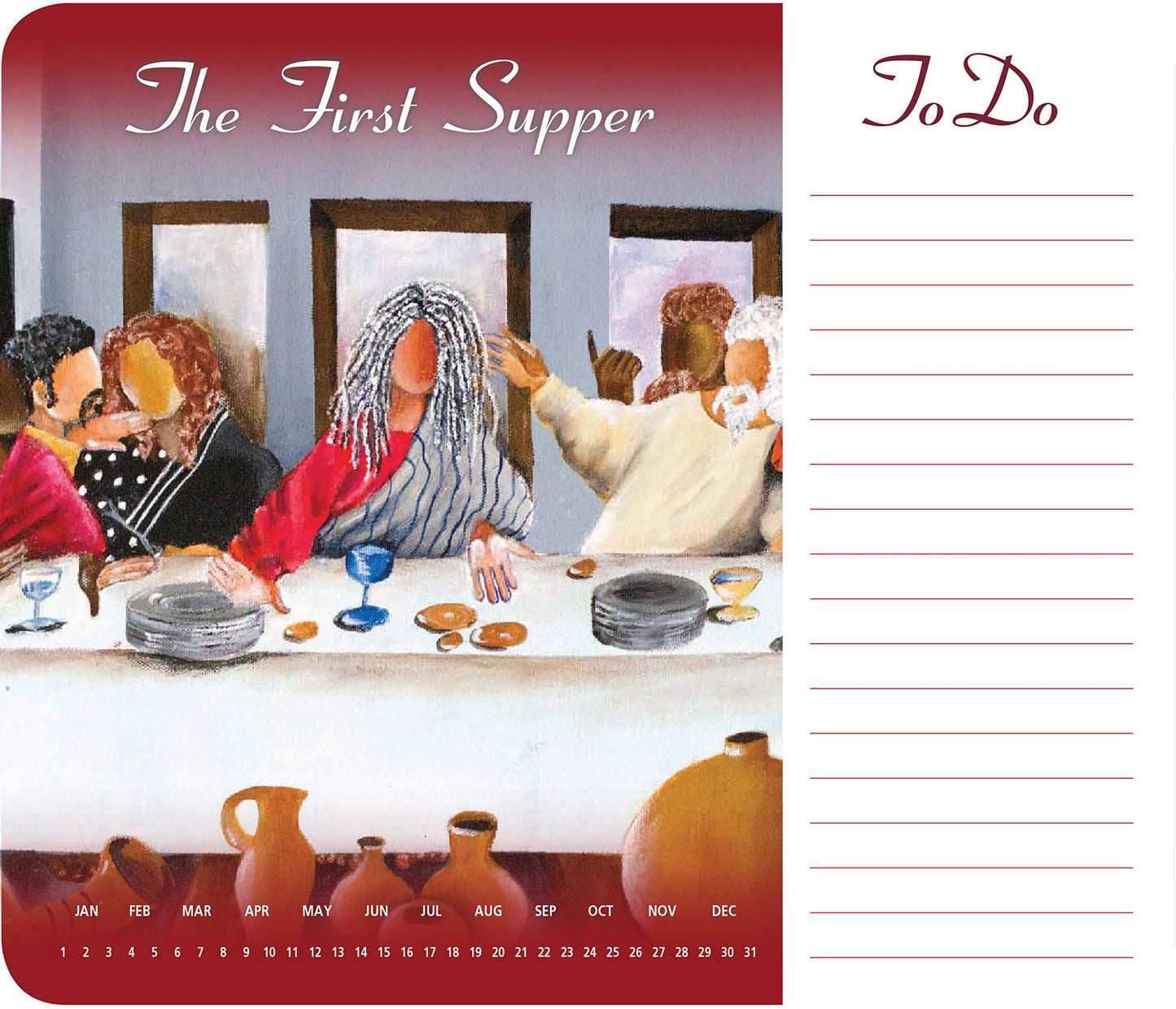 Shades of Color Memo Mouse Pad, The First Supper (MP18)