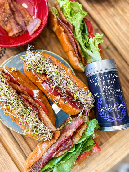 Everything But The Bougie BBQ Seasoning | Gourmet Seasoning, Artisanal Spice Blend | All Natural, Non GMO | Hand Crafted in Small Batches in USA | No MSG or Artificial Ingredients | GLP-1 Friendly | Sustainably Sourced, Ultra Premium Seasoning | Bougie BB