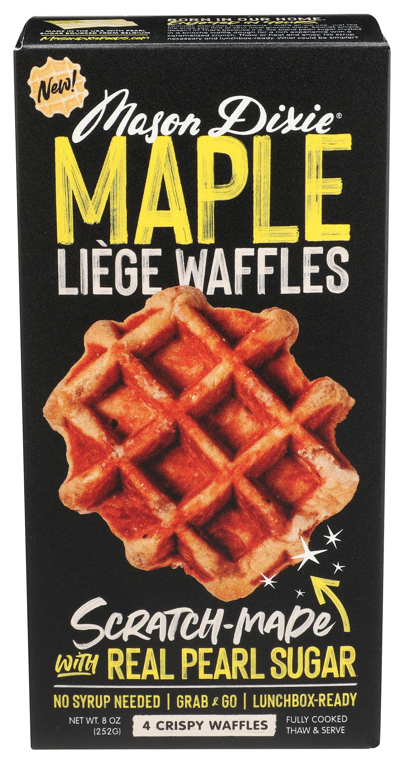 MASON DIXIE BISCUIT CO Maple Liege Waffles, 8 OZ