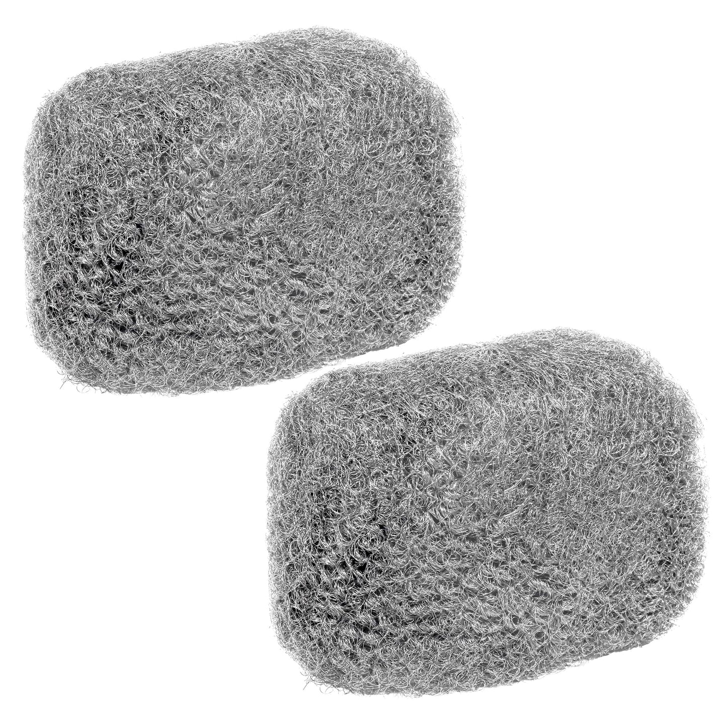 Locsanity Afro Kinky 100% Bulk Natural Human Hair - Braiding Hair for Dreadlocks, Loc Repair, Dreadlock Extensions, Twists, Braids - 8 Inches Long, 1 Oz 50/50 Grey