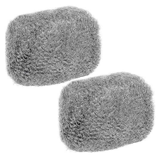 Locsanity Afro Kinky 100% Bulk Natural Human Hair - Braiding Hair for Dreadlocks, Loc Repair, Dreadlock Extensions, Twists, Braids - 8 Inches Long, 1 Oz 50/50 Grey