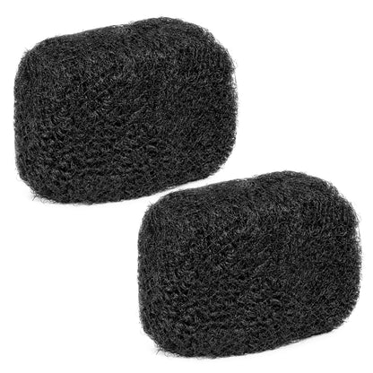 Locsanity Afro Kinky 100% Bulk Natural Human Hair - Braiding Hair for Dreadlocks, Loc Repair, Dreadlock Extensions, Twists, Braids - 8 Inches Long, 1 Oz #1