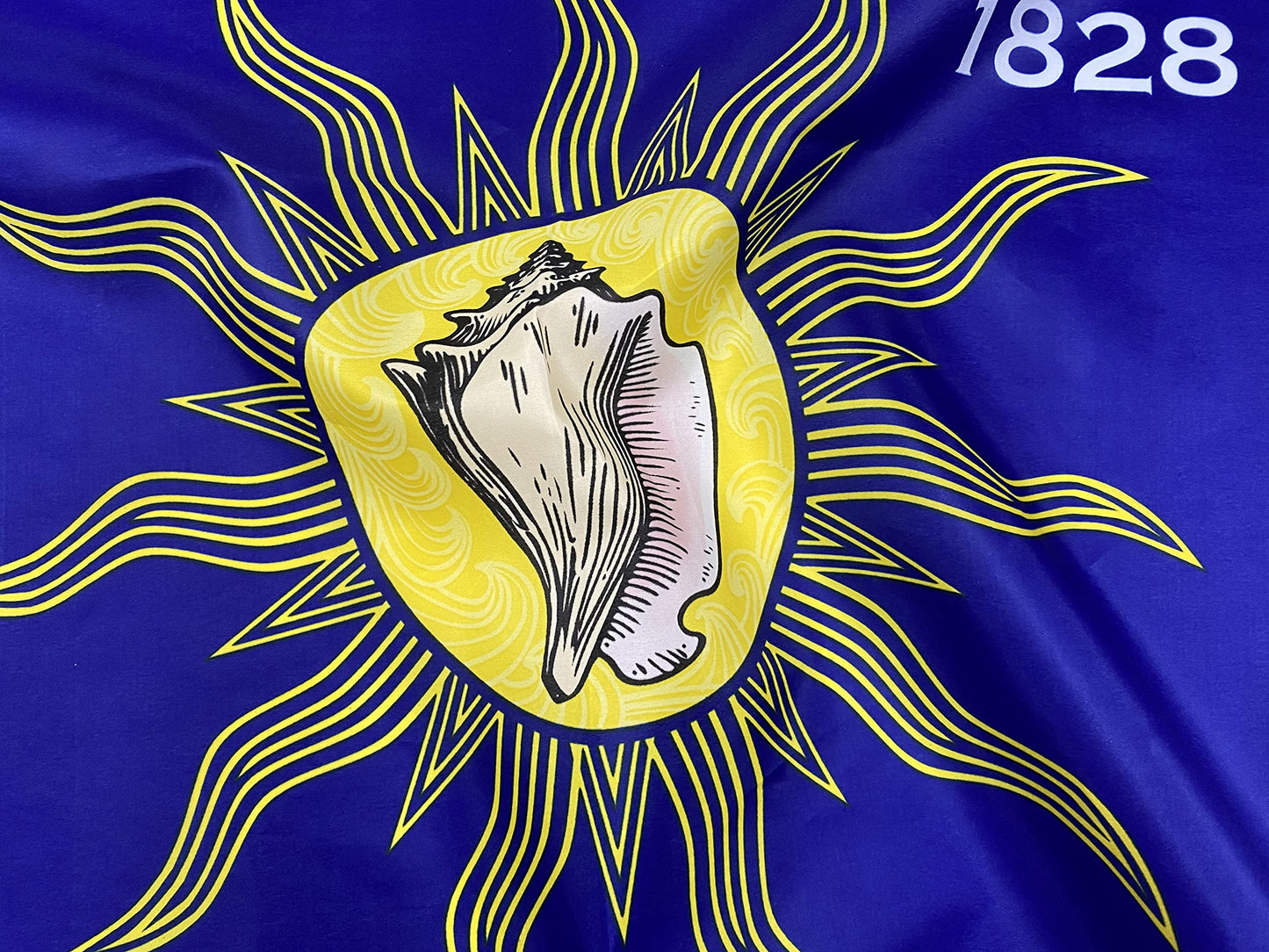 Conch Republic 3' x 5' Independence Celebration Flags from Key West, Florida and the Florida Keys. Premium Silk Screen Printed Single-Sided Heavy-Duty 100D weight 100% Polyester