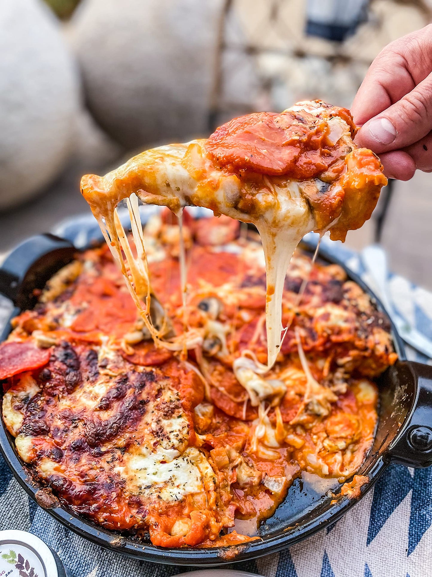 Everything But the Pizza Seasoning | Gourmet Spice Blend | Non GMO, All Natural | Handmade in Small Batches in USA | Artisanal Seasoning Mix | Magnetic Tin | GLP-1 Friendly | Sustainably Sourced Rub | Ultra Premium | Gustus Vitae | #846