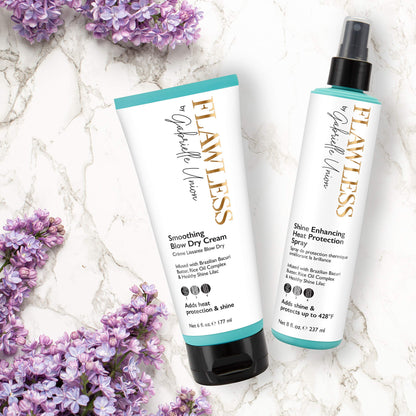 Flawless by Gabrielle Union Twist Out Gift Bundle - Hydrating Shampoo, Deep Conditioning Mask, Leave-in Conditioner, Defining Curl Cream, and Heat Protectant Spray