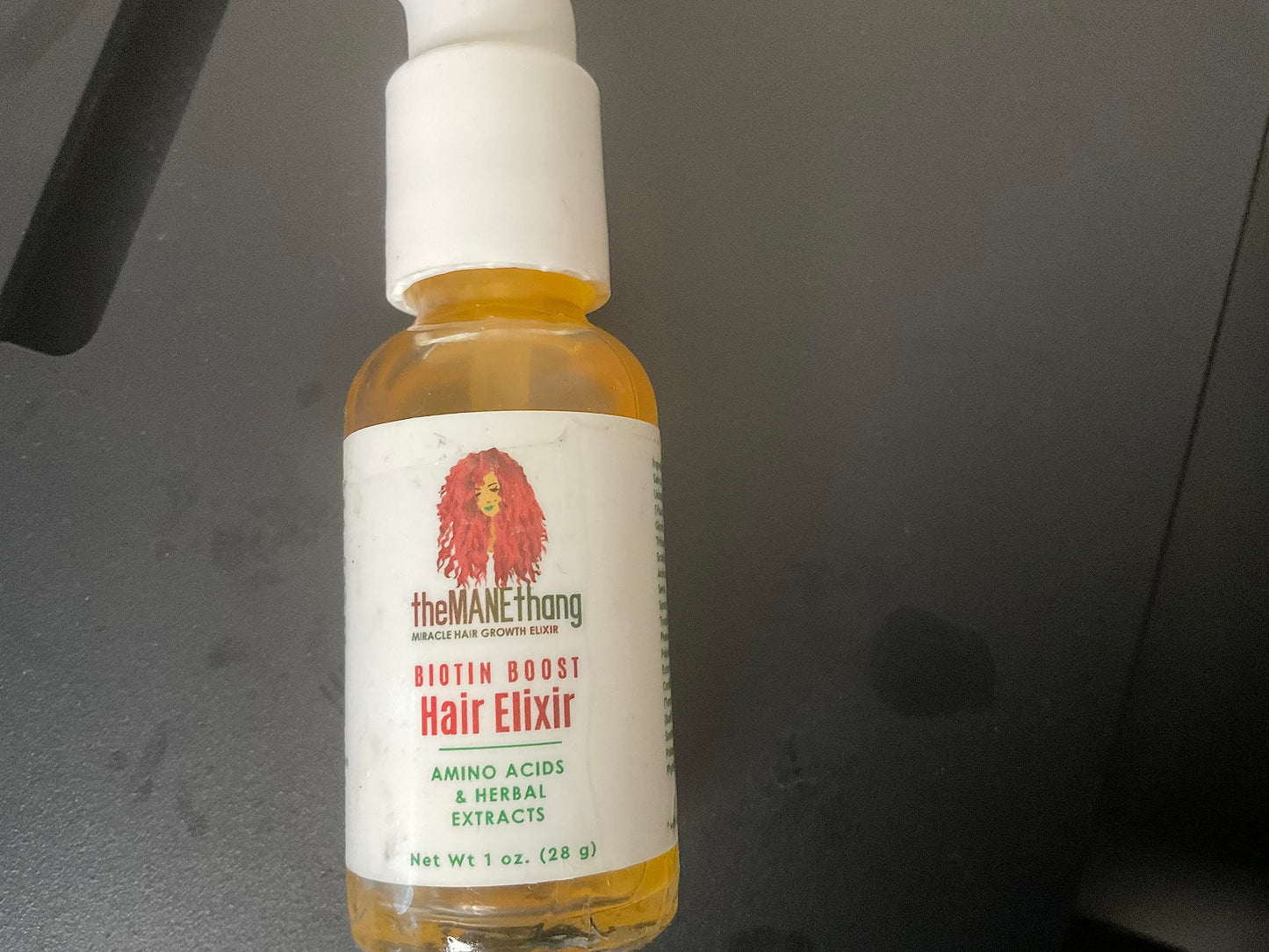 theMANEthang Biotin Oil - Hair Oil for Dry Damaged Hair