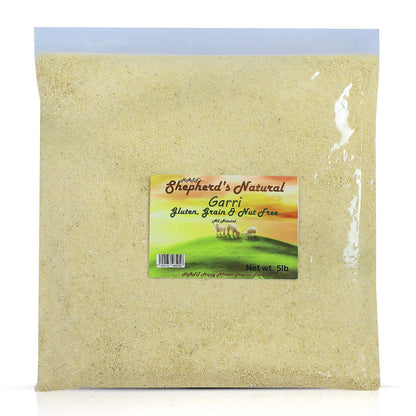 Ijebu Garri/Gari 5 lb / 80 oz bag by HATF's Shepherd's Natural, 100% All Natural