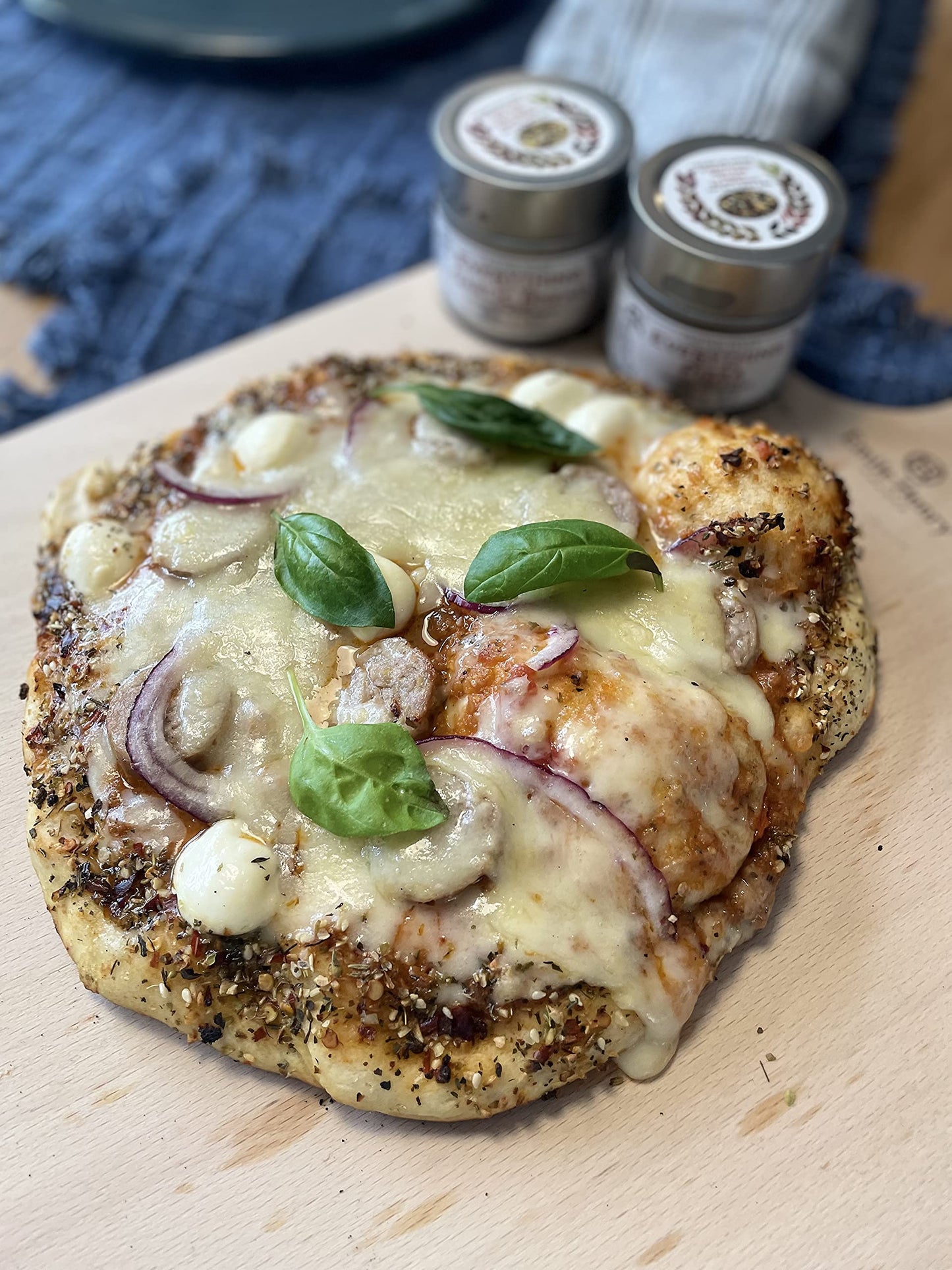 Everything But The Pizza Night Collection | Authentic Small Batch Seasonings | 4 Gourmet All Natural Spice Blends | All Natural | Hand Packed, Non GMO | Made in USA | Sustainably Sourced, Super Premium Seasonings | GLP-1 Friendly | Artisanal Spice Blends,