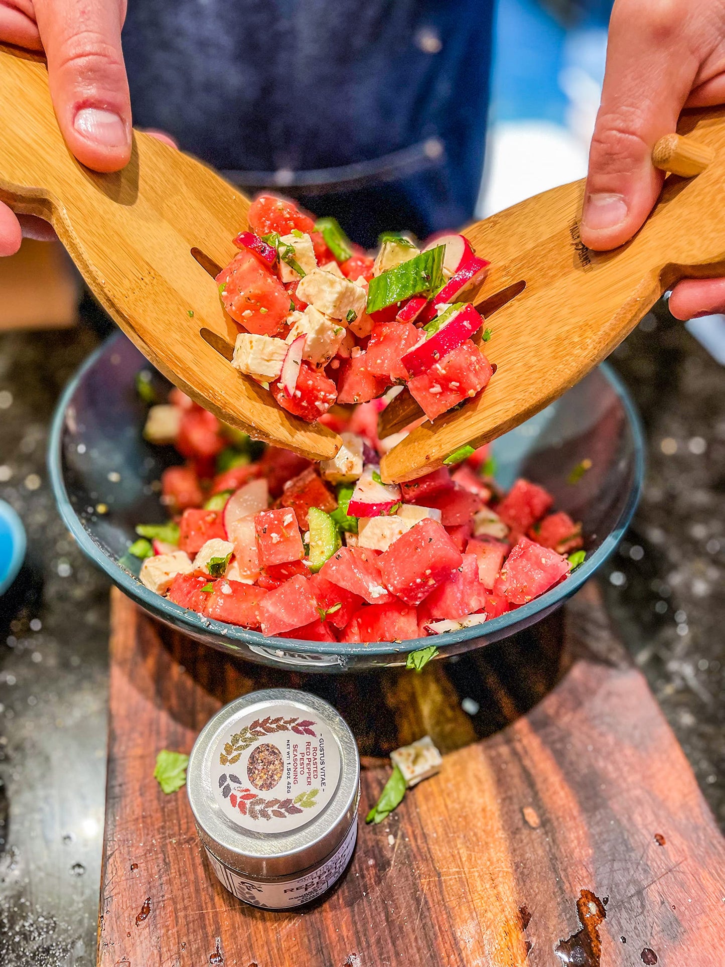 Italian Seasoning Gift Set | Tastes of Italy | Artisanal Spice Blends Six Pack | Non GMO, All Natural | No MSG, Gluten, Soy, Nuts | Small Batch, Hand Made Seasonings | No Artificial Ingredients, Ultra Premium | Made in USA | GLP-1 Friendly | Magnetic Tins